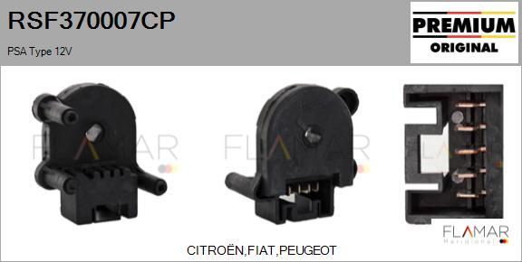 FLAMAR RSF370007CP - Блок управления, отопление / вентиляция abcparts.ee