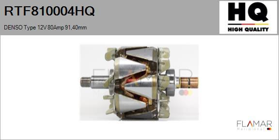 FLAMAR RTF810004HQ - Ротор, генератор abcparts.ee