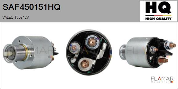 FLAMAR SAF450151HQ - Тяговое реле, соленоид, стартер abcparts.ee