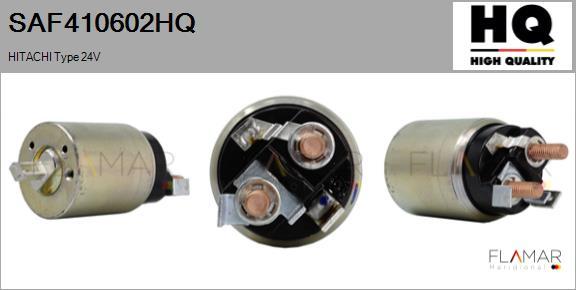 FLAMAR SAF410602HQ - Тяговое реле, соленоид, стартер abcparts.ee
