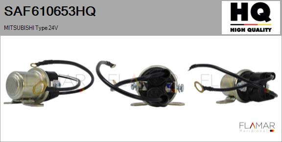 FLAMAR SAF610653HQ - Тяговое реле, соленоид, стартер abcparts.ee
