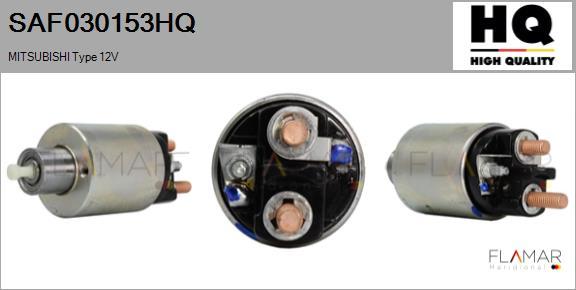 FLAMAR SAF030153HQ - Тяговое реле, соленоид, стартер abcparts.ee