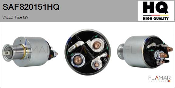 FLAMAR SAF820151HQ - Тяговое реле, соленоид, стартер abcparts.ee