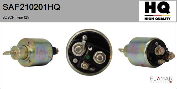 FLAMAR SAF210201HQ - Тяговое реле, соленоид, стартер abcparts.ee