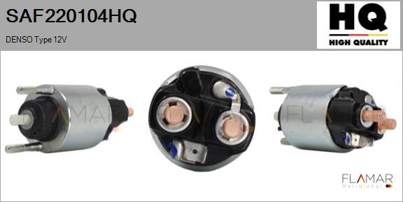 FLAMAR SAF220104HQ - Тяговое реле, соленоид, стартер abcparts.ee