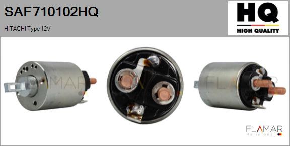 FLAMAR SAF710102HQ - Тяговое реле, соленоид, стартер abcparts.ee