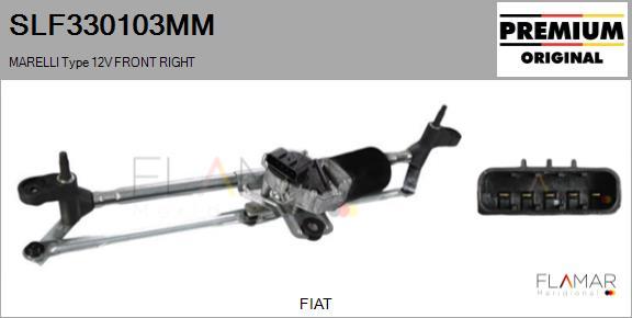 FLAMAR SLF330103MM - Система очистки окон abcparts.ee