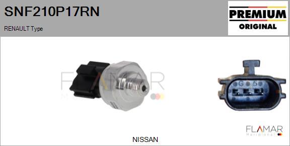 FLAMAR SNF210P17RN - Пневматический выключатель, кондиционер abcparts.ee