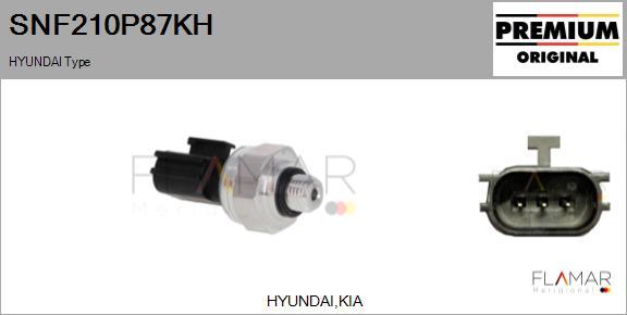 FLAMAR SNF210P87KH - Пневматический выключатель, кондиционер abcparts.ee