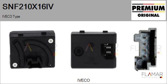 FLAMAR SNF210X16IV - Датчик, внутренняя температура abcparts.ee