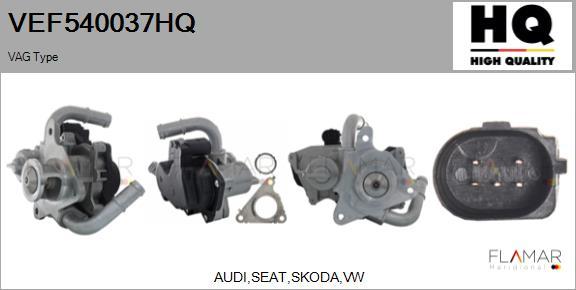 FLAMAR VEF540037HQ - Клапан возврата ОГ abcparts.ee
