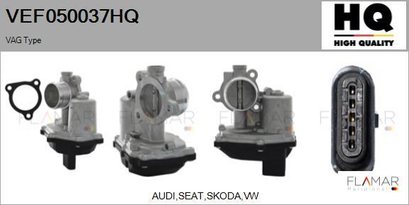 FLAMAR VEF050037HQ - Клапан возврата ОГ abcparts.ee