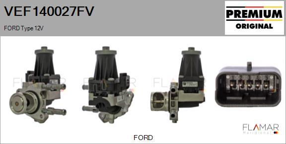FLAMAR VEF140027FV - Клапан возврата ОГ abcparts.ee