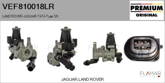 FLAMAR VEF810018LR - Клапан возврата ОГ abcparts.ee