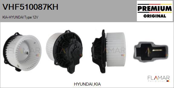 FLAMAR VHF510087KH - Вентилятор салона abcparts.ee