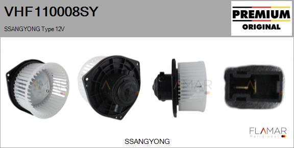 FLAMAR VHF110008SY - Вентилятор салона abcparts.ee