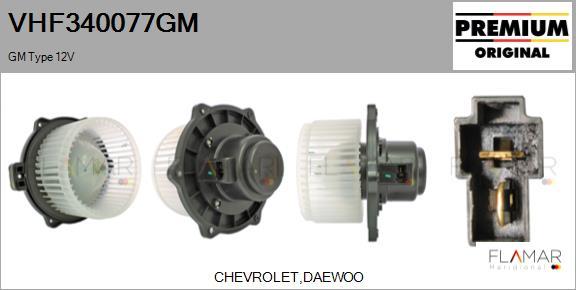FLAMAR VHF340077GM
 - Вентилятор салона abcparts.ee