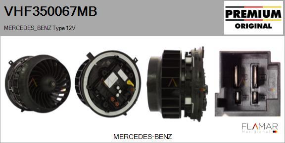 FLAMAR VHF350067MB
 - Вентилятор салона abcparts.ee