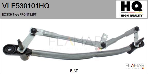 FLAMAR VLF530101HQ - Система тяг и рычагов привода стеклоочистителя abcparts.ee