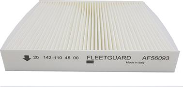 Fleetguard AF56093 - Фильтр воздуха в салоне abcparts.ee
