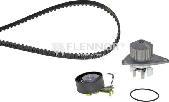 Flennor FP04463V - Водяной насос + комплект зубчатого ремня ГРМ abcparts.ee