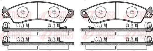 Flexible Drive 033402UC - Тормозные колодки, дисковые, комплект abcparts.ee
