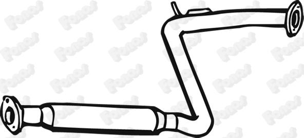 Fonos 620002 - Средний глушитель выхлопных газов abcparts.ee