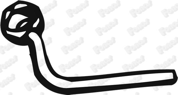 Fonos 05350 - Труба выхлопного газа abcparts.ee