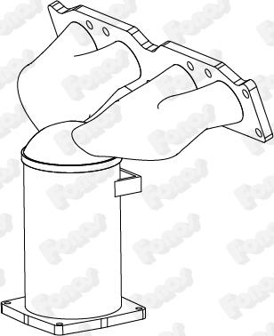 Fonos 28845 - Катализатор abcparts.ee