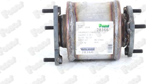 Fonos 28366 - Катализатор abcparts.ee