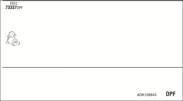 Fonos ADK126845 - Система выпуска ОГ abcparts.ee