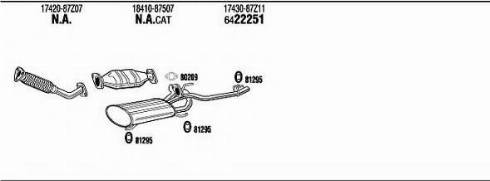 Fonos DH35004 - Система выпуска ОГ abcparts.ee