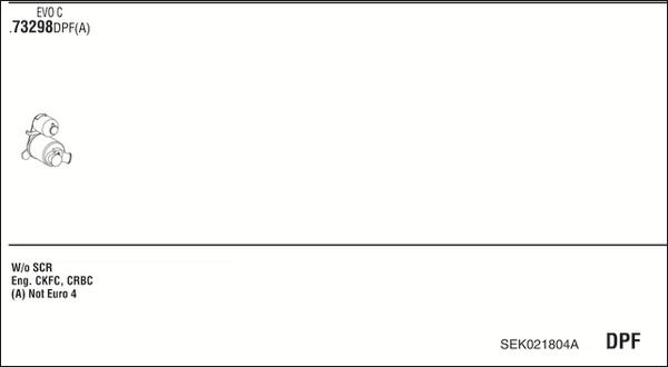 Fonos SEK021804A - Система выпуска ОГ abcparts.ee