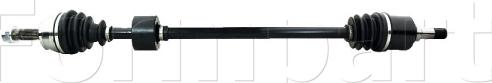 Formpart 14380096/S - Приводной вал abcparts.ee