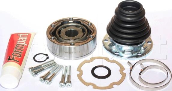 Formpart 29390007/S - Комплект ШРУСа, приводной вал, шарнир abcparts.ee