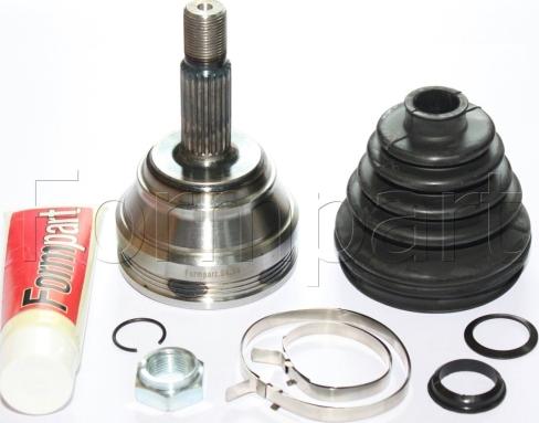 Formpart 29398024/S - Комплект ШРУСа, приводной вал, шарнир abcparts.ee