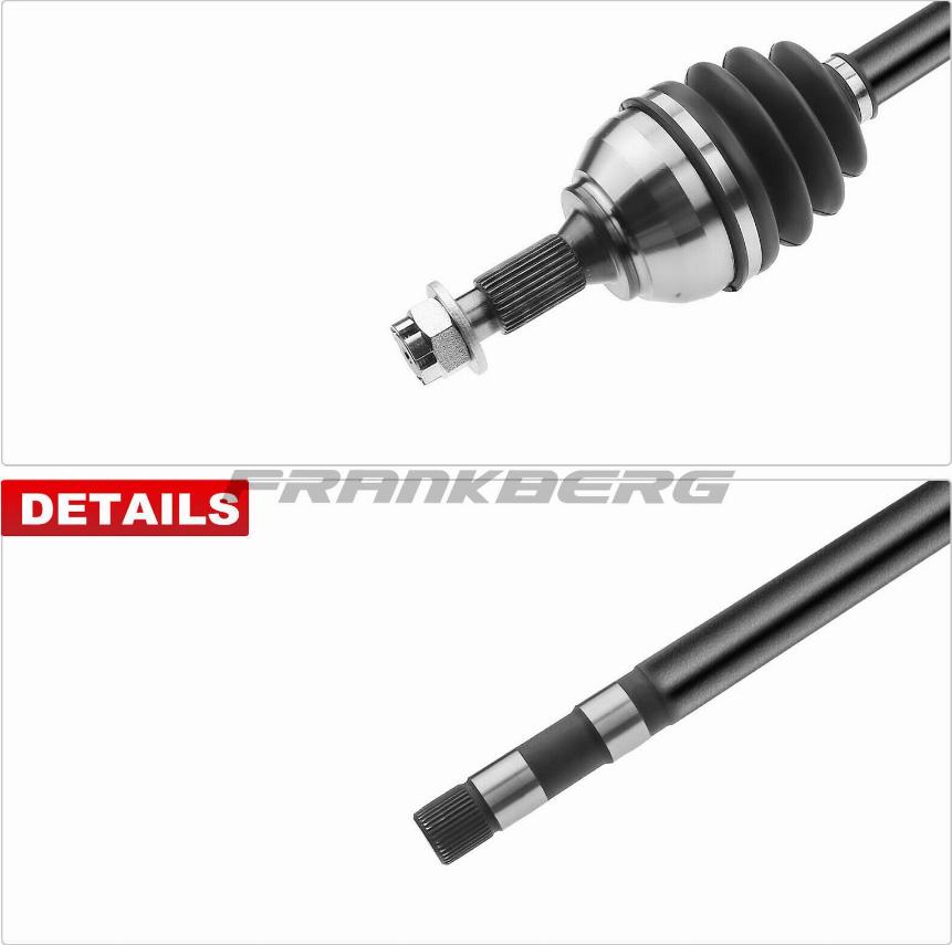 FRANKBERG 5481FB0009646 - Приводной вал abcparts.ee