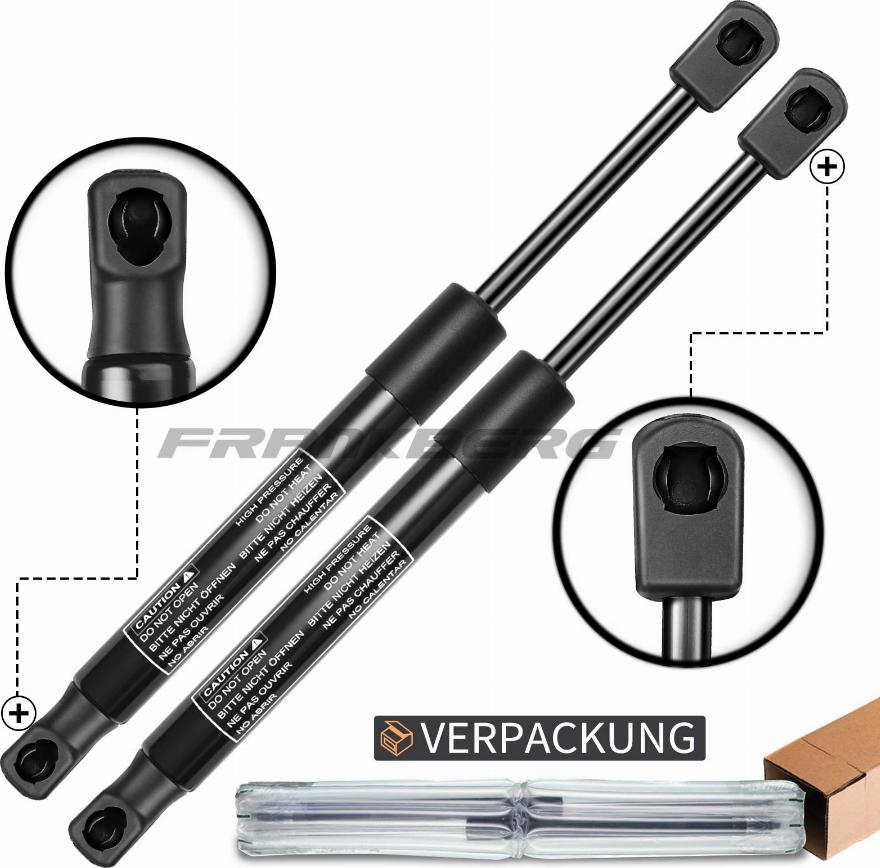 FRANKBERG 5481FB0013933 - Газовая пружина, капот abcparts.ee