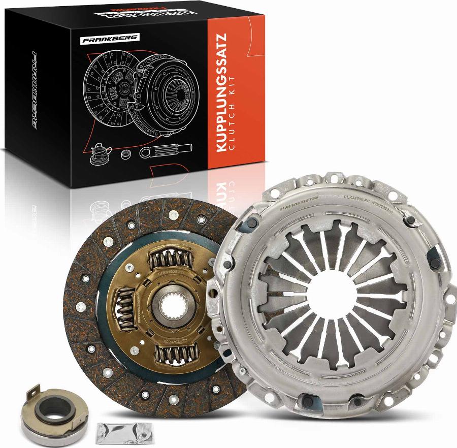 FRANKBERG 5481FB0037701 - Комплект сцепления abcparts.ee