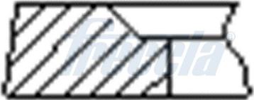 Freccia FR10-500900 - Комплект поршневых колец abcparts.ee