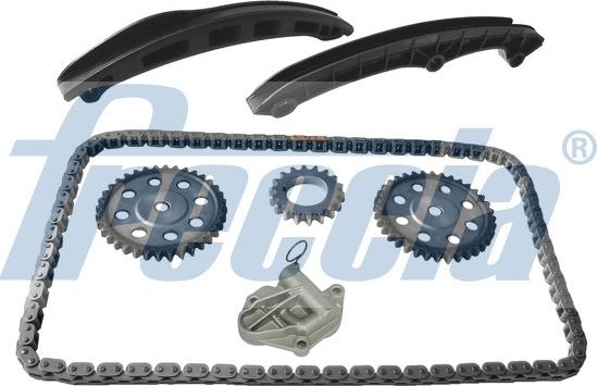Freccia TK08-1091 - Комплект цепи привода распредвала abcparts.ee