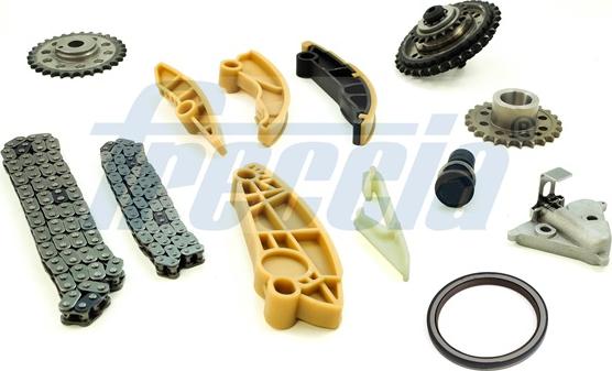 Freccia TK08-1237 - Комплект цепи привода распредвала abcparts.ee