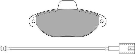FREMAX FBP-0911 - Тормозные колодки, дисковые, комплект abcparts.ee
