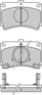 FREMAX FBP-0304 - Тормозные колодки, дисковые, комплект abcparts.ee