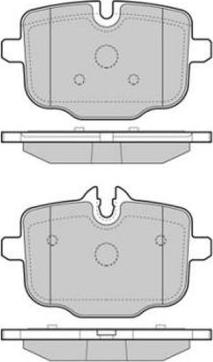 FREMAX FBP-1966 - Тормозные колодки, дисковые, комплект abcparts.ee