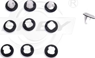 FREY 897307401 - Зажим, клипса, молдинг abcparts.ee