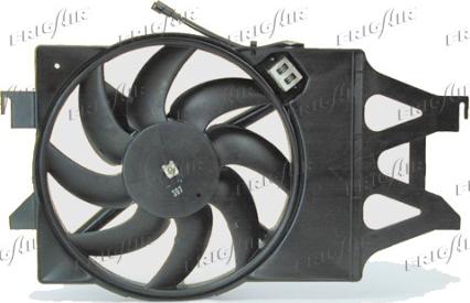 Frigair 0505.1476 - Вентилятор, охлаждение двигателя abcparts.ee