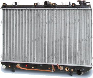 Frigair 0128.3054 - Радиатор, охлаждение двигателя abcparts.ee