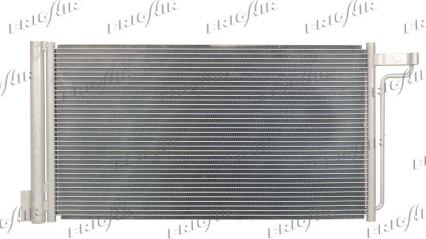 Frigair 0805.3035 - Конденсатор кондиционера abcparts.ee