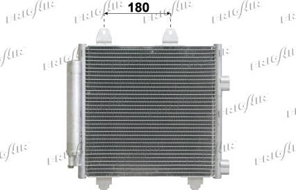 Frigair 0803.3025 - Конденсатор кондиционера abcparts.ee